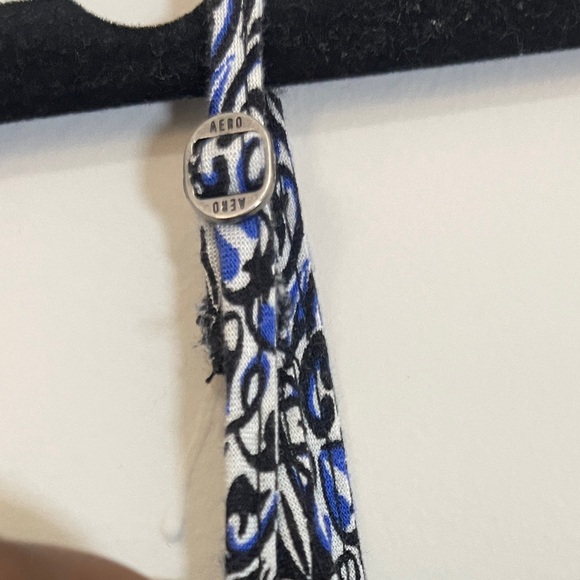 Aeropostale Womens Dress Size Medium Multicolored Printed Spaghetti Strap Mini - Picture 8 of 12